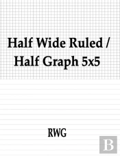 Half Wide Ruled / Half Graph 5x5