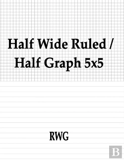 Bertrand.pt - Half Wide Ruled / Half Graph 5x5