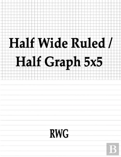 Bertrand.pt - Half Wide Ruled / Half Graph 5x5