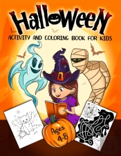 Halloween Activity And Coloring Book For