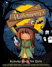 Halloween Activity Book For Girls