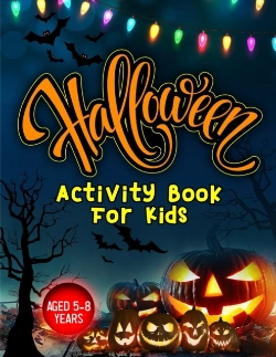 Bertrand.pt - Halloween Activity Book For Kids Aged 5-8 Years