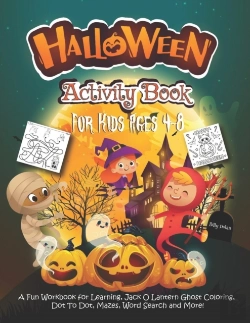 Bertrand.pt - Halloween Activity Book For Kids Ages 4-8