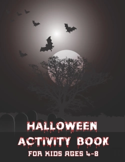 Bertrand.pt - Halloween Activity Book For Kids Ages 4 - 8