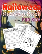 Halloween Activity Book For Kids Ages 4-8
