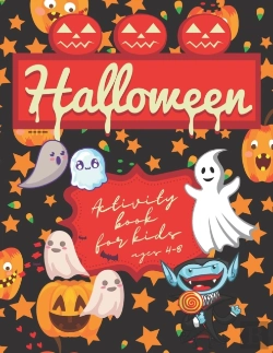 Bertrand.pt - Halloween Activity Book For Kids Ages 4-8