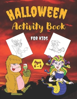 Bertrand.pt - Halloween Activity Book For Kids Ages 6-8