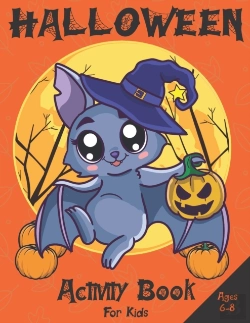 Bertrand.pt - Halloween Activity Book For Kids Ages 6-8