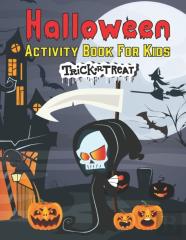 Halloween Activity Book For Kids