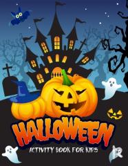 Halloween Activity Book For Kids