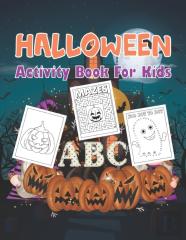 Halloween Activity Book For Kids