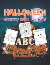 Halloween Activity Book For Kids