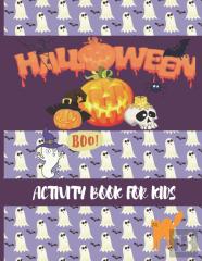 Halloween Activity Book For  Kids