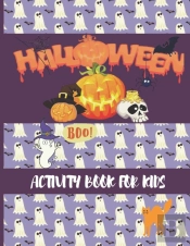 Halloween Activity Book For  Kids