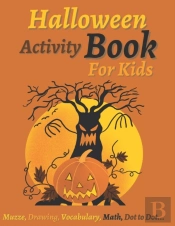 Halloween Activity Book For Kids