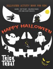 Halloween Activity Book For Kids