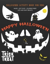 Halloween Activity Book For Kids