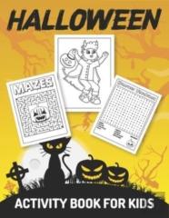 Halloween Activity Book For Kids