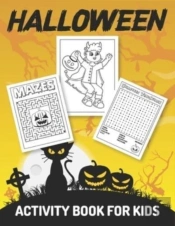 Halloween Activity Book For Kids