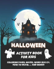 Halloween Activity Book For Kids