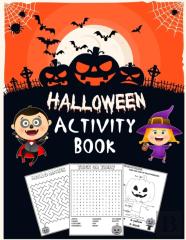 Halloween Activity Book For Kids