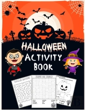 Halloween Activity Book For Kids