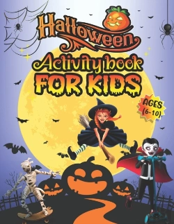 Bertrand.pt - Halloween Activity Books For Kids Ages 6-10
