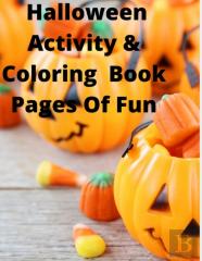 Halloween Activity & Coloring Book