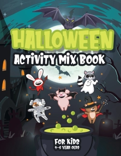 Bertrand.pt - Halloween Activity Mix Book For Kids 4-8 Year Olds