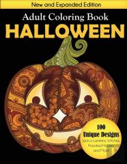 Halloween Adult Coloring Book