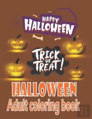 Halloween Adult Coloring Book