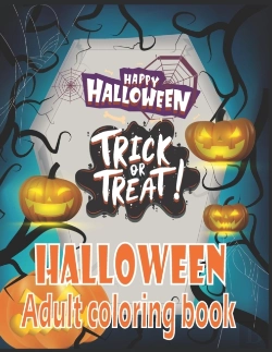Bertrand.pt - Halloween Adult Coloring Book