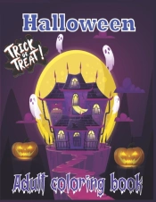 Halloween Adult Coloring Book