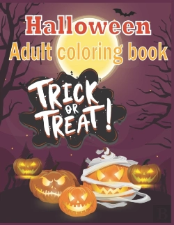Bertrand.pt - Halloween Adult Coloring Book