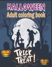 Halloween Adult Coloring Book