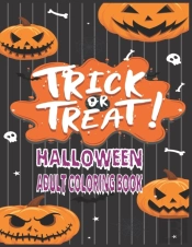 Halloween Adult Coloring Book