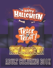 Halloween Adult Coloring Book