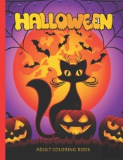 Halloween Adult Coloring Book