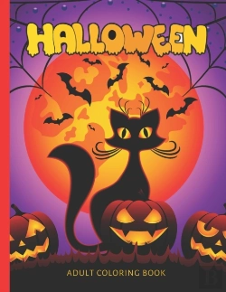 Bertrand.pt - Halloween Adult Coloring Book