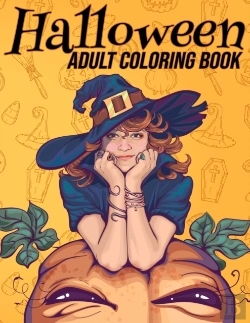 Bertrand.pt - Halloween Adult Coloring Book