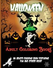 Halloween Adult Coloring Books