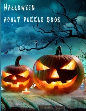 Halloween Adult Puzzle Book