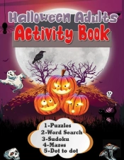 Halloween Adults Activity Book