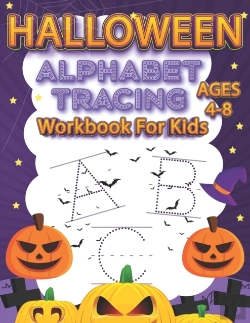 Bertrand.pt - Halloween Alphabet Tracing Workbooks For Kids Ages 3-5