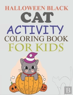 Bertrand.pt - Halloween Black Cat Activity Coloring Book For Kids