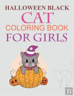Bertrand.pt - Halloween Black Cat Coloring Book For Girls