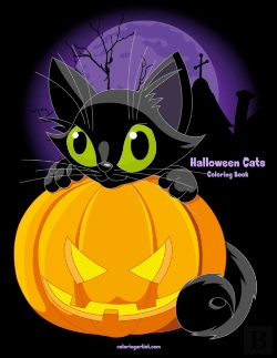 Bertrand.pt - Halloween Cats Coloring Book 1