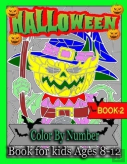 Bertrand.pt - Halloween Color By Number Book For Kids Ages 8-12
