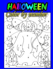 Halloween Color By Number