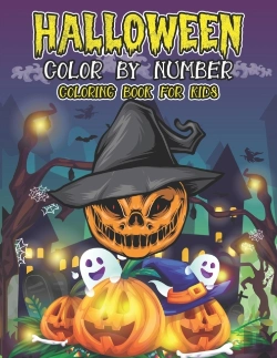 Bertrand.pt - Halloween Color By Number Coloring Book For Kids